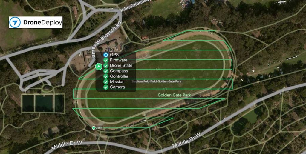 drone deploy map accuracy